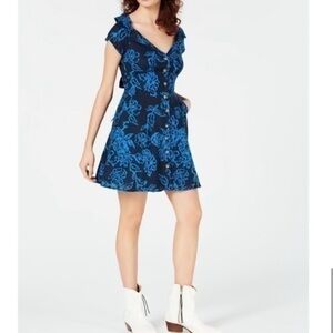 Free People A Thing Called Love Mini dress Floral